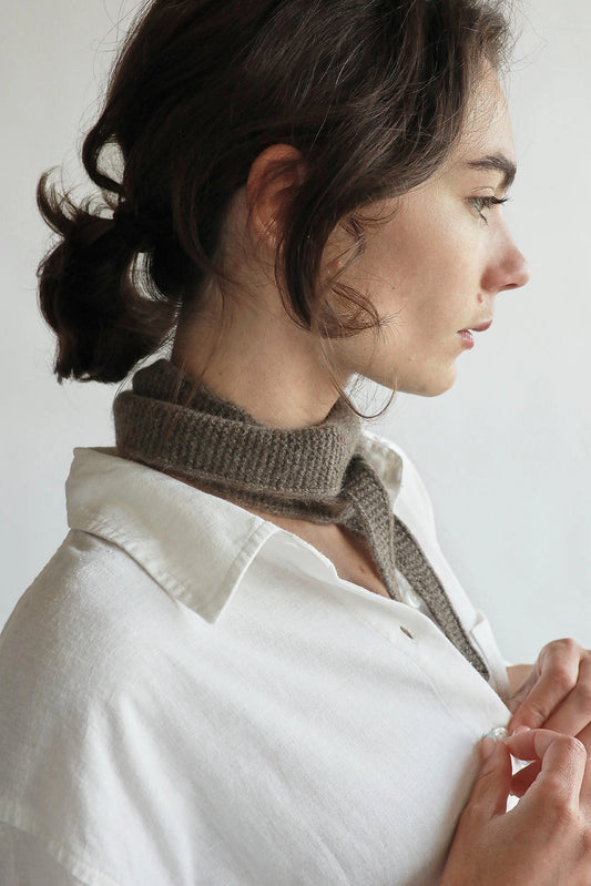 The Everyday Neck Scarf - Brown