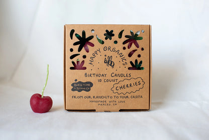 Boxed Berry Birthday Candles | Choose Your Fruit