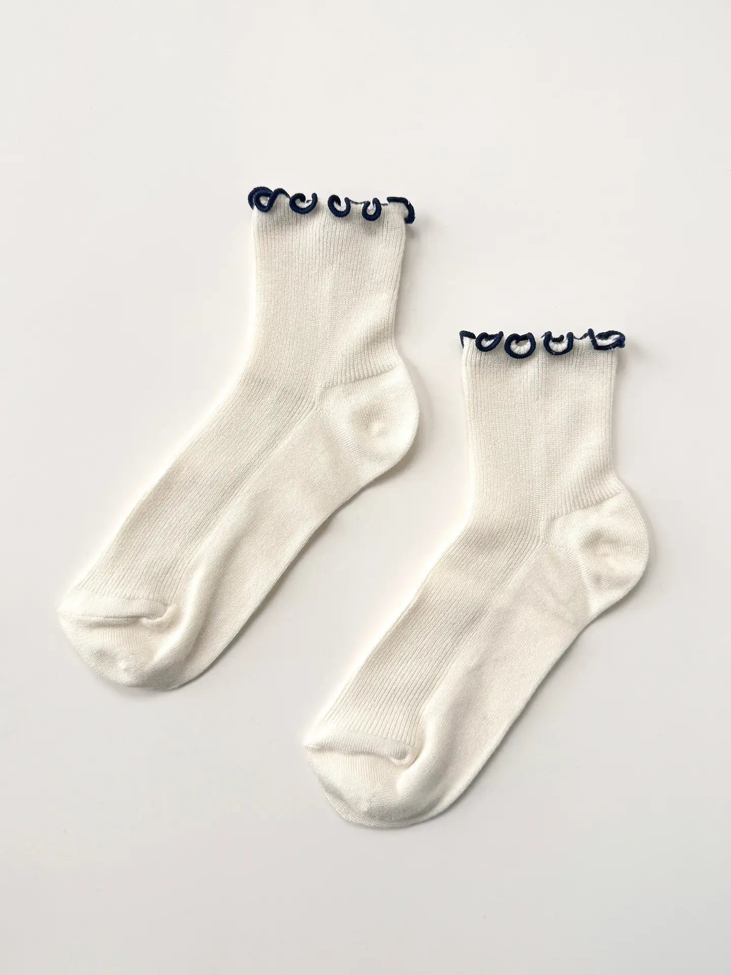 Petite Ruffled Modal Socks | Multiple Colors