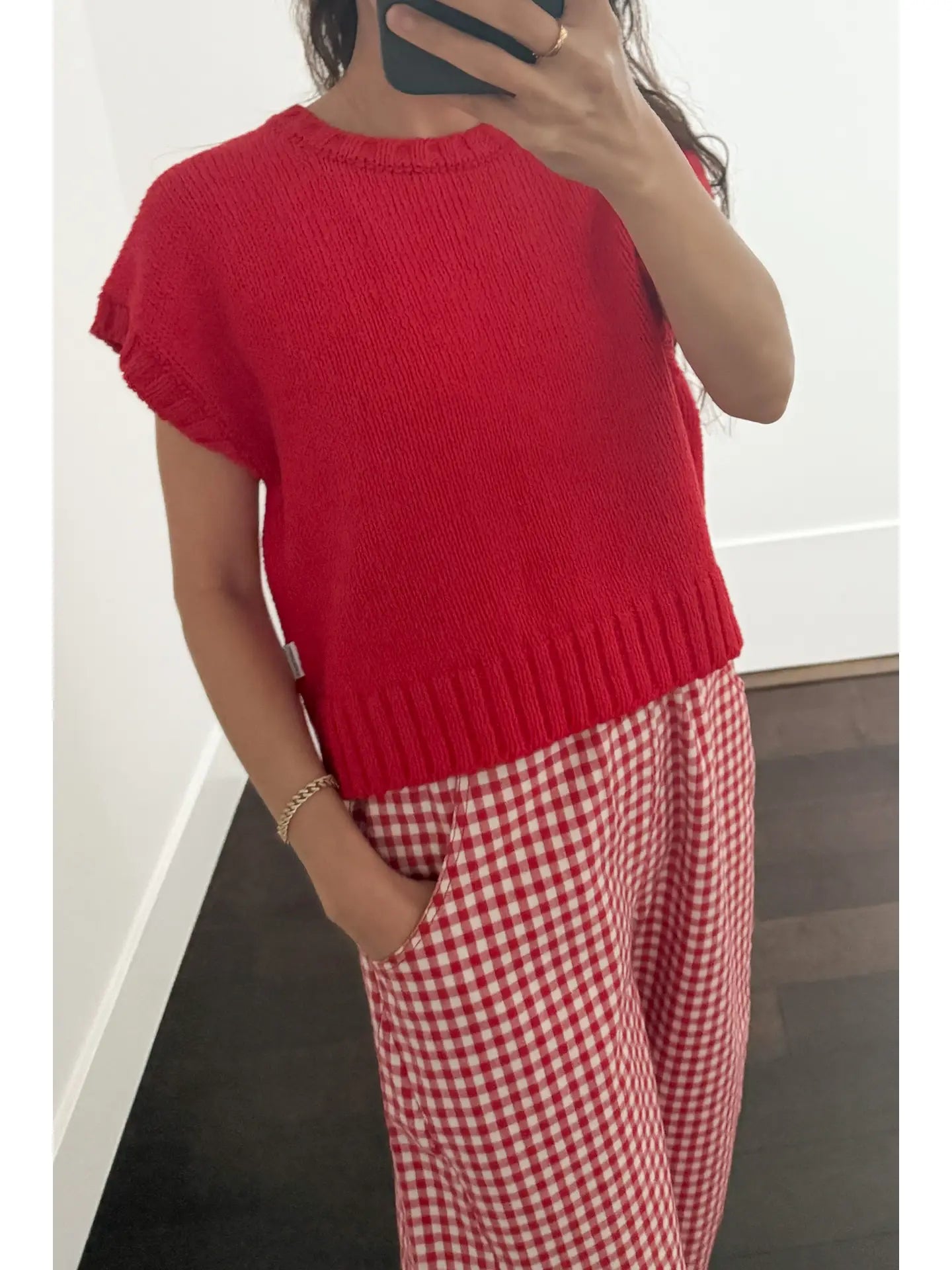 Pierre Cotton Sweater - Chilli