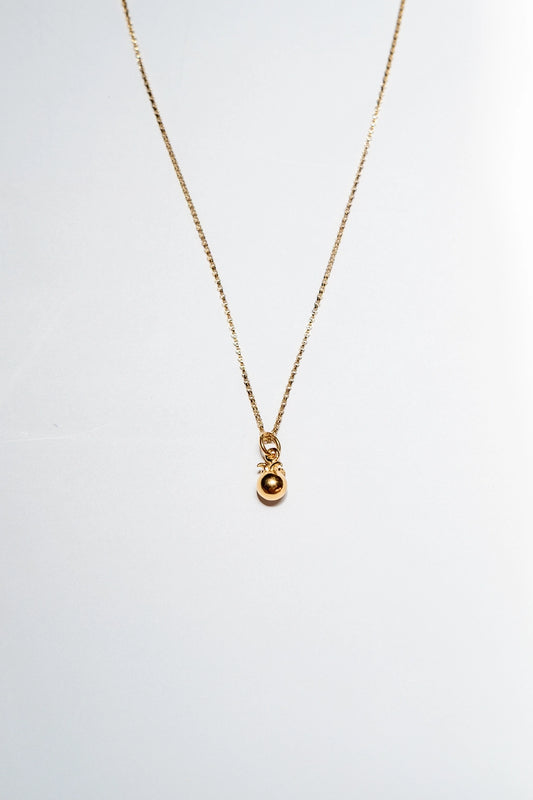 Tomato Necklace | Gold Plated