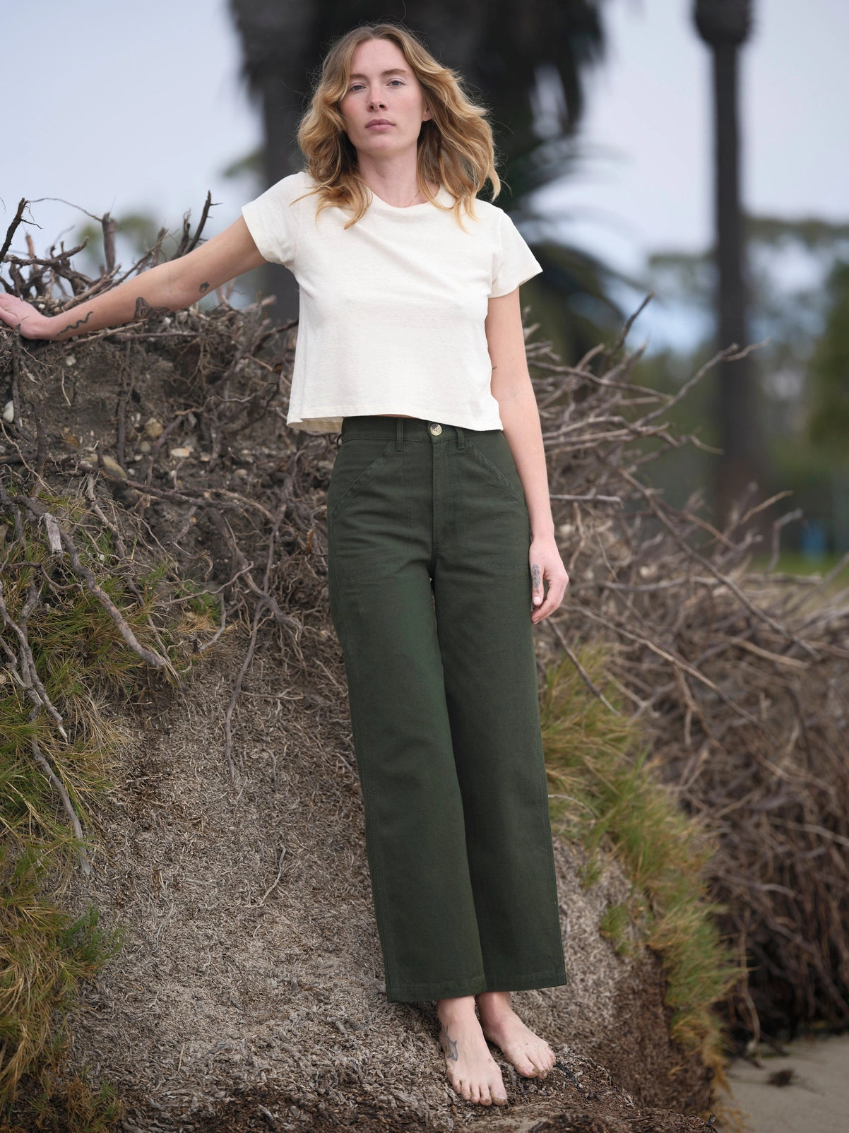 Painter Pants - Dark Green