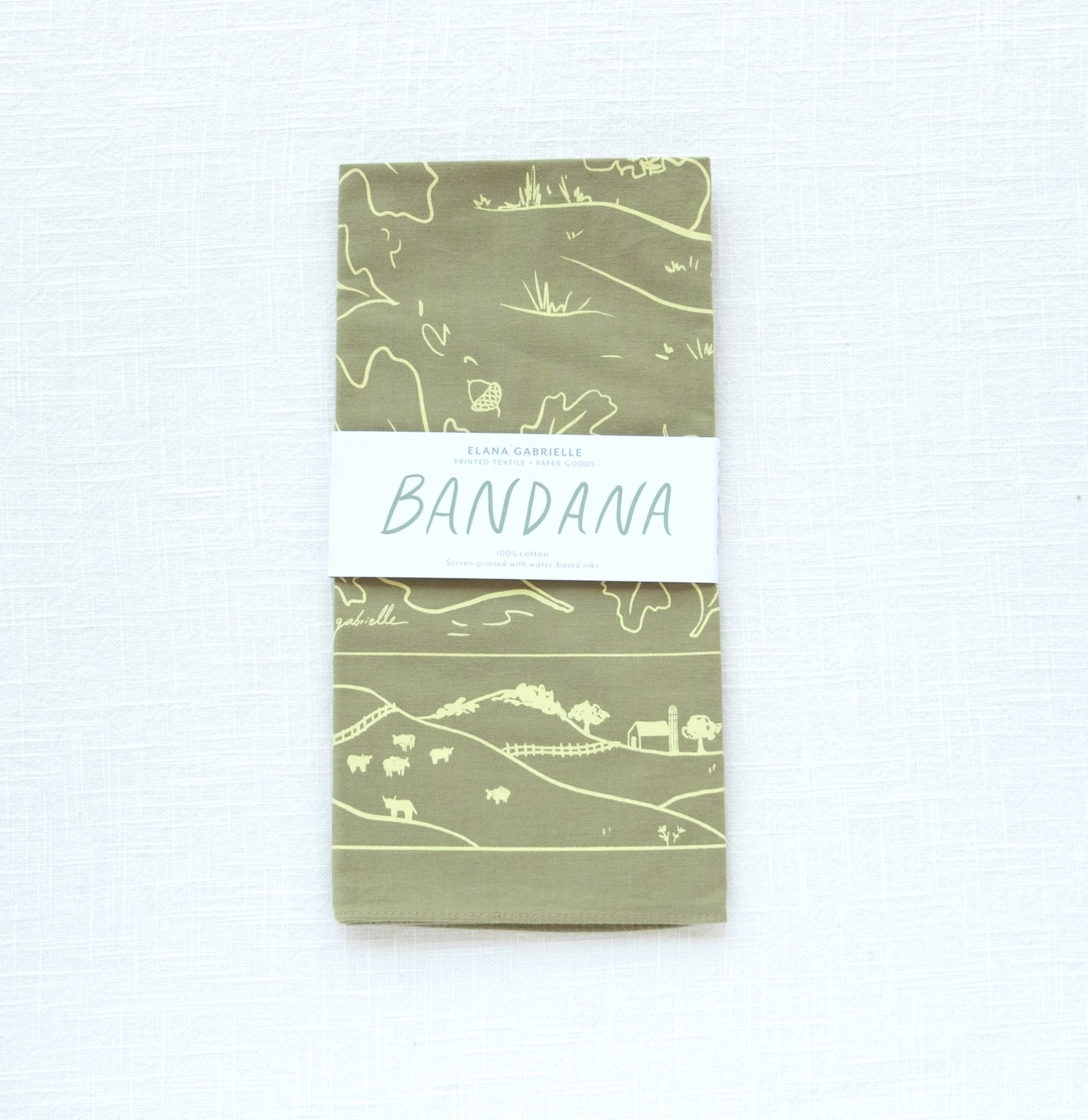 Cotton Bandana | Oaks