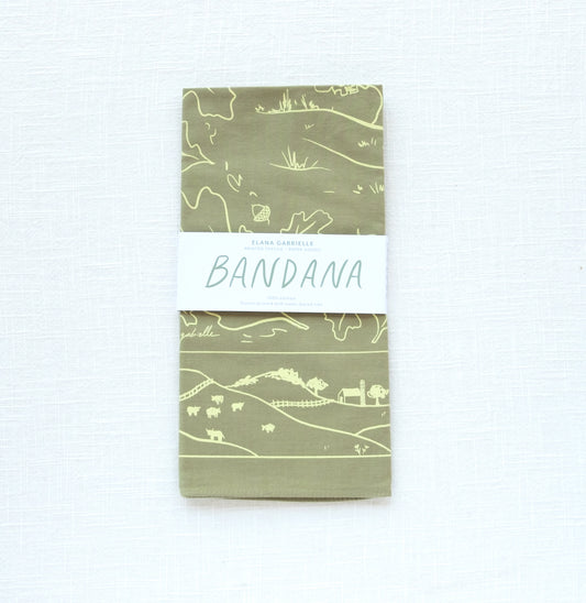 Cotton Bandana | Oaks