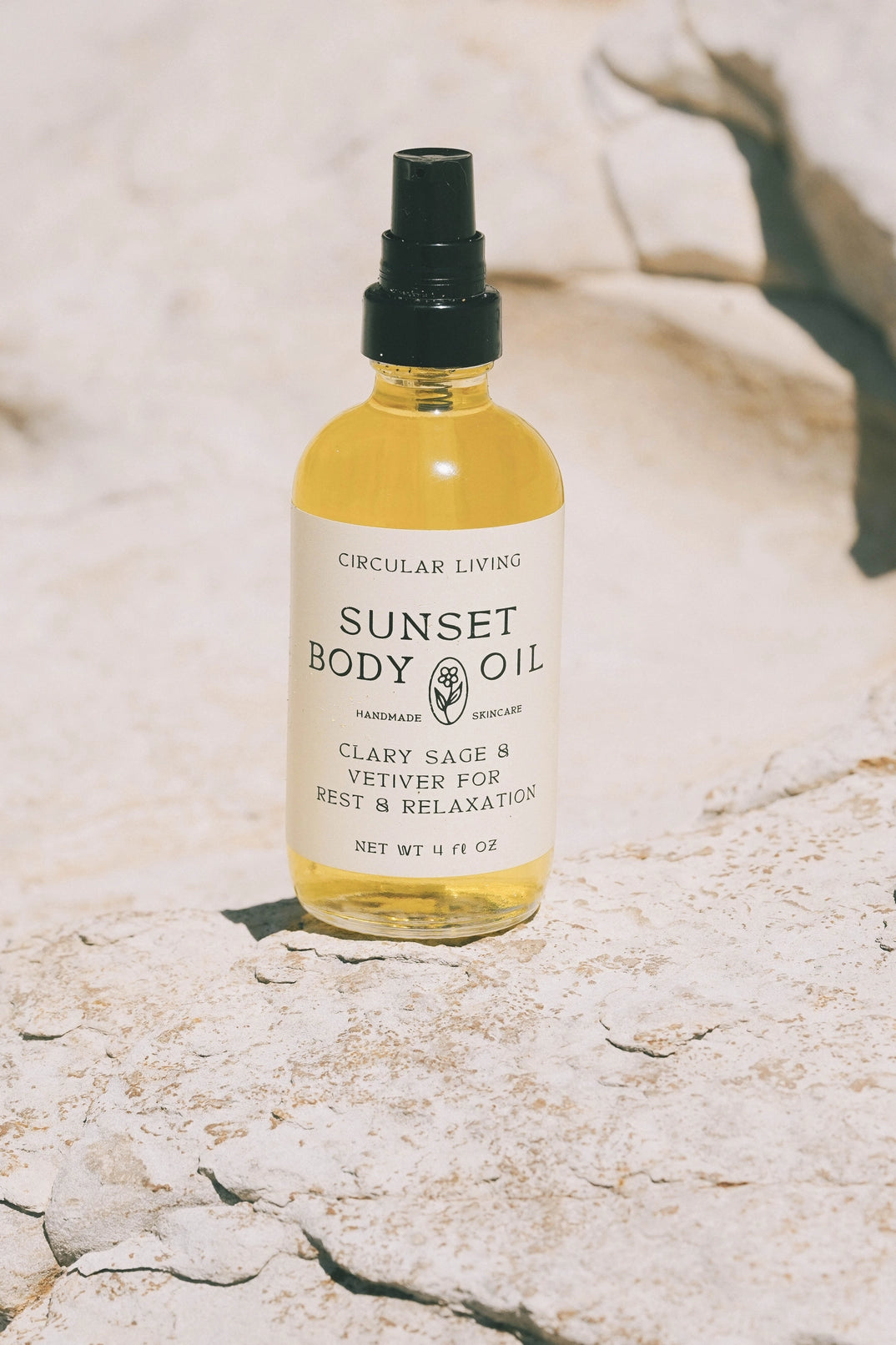 Sunset Body Oil - Clary Sage & Vetiver
