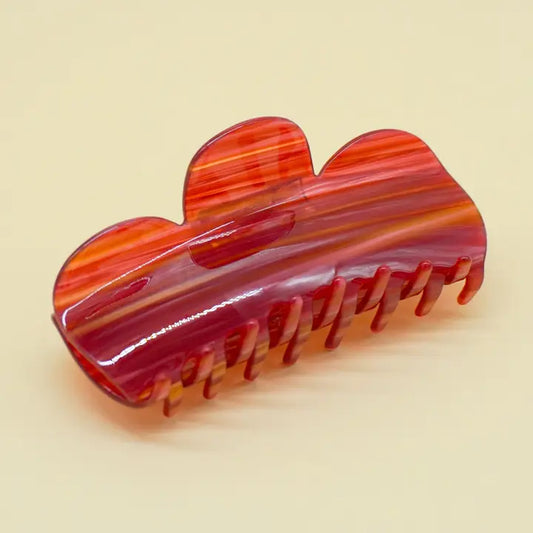Vase Hair Claw | Golden Red