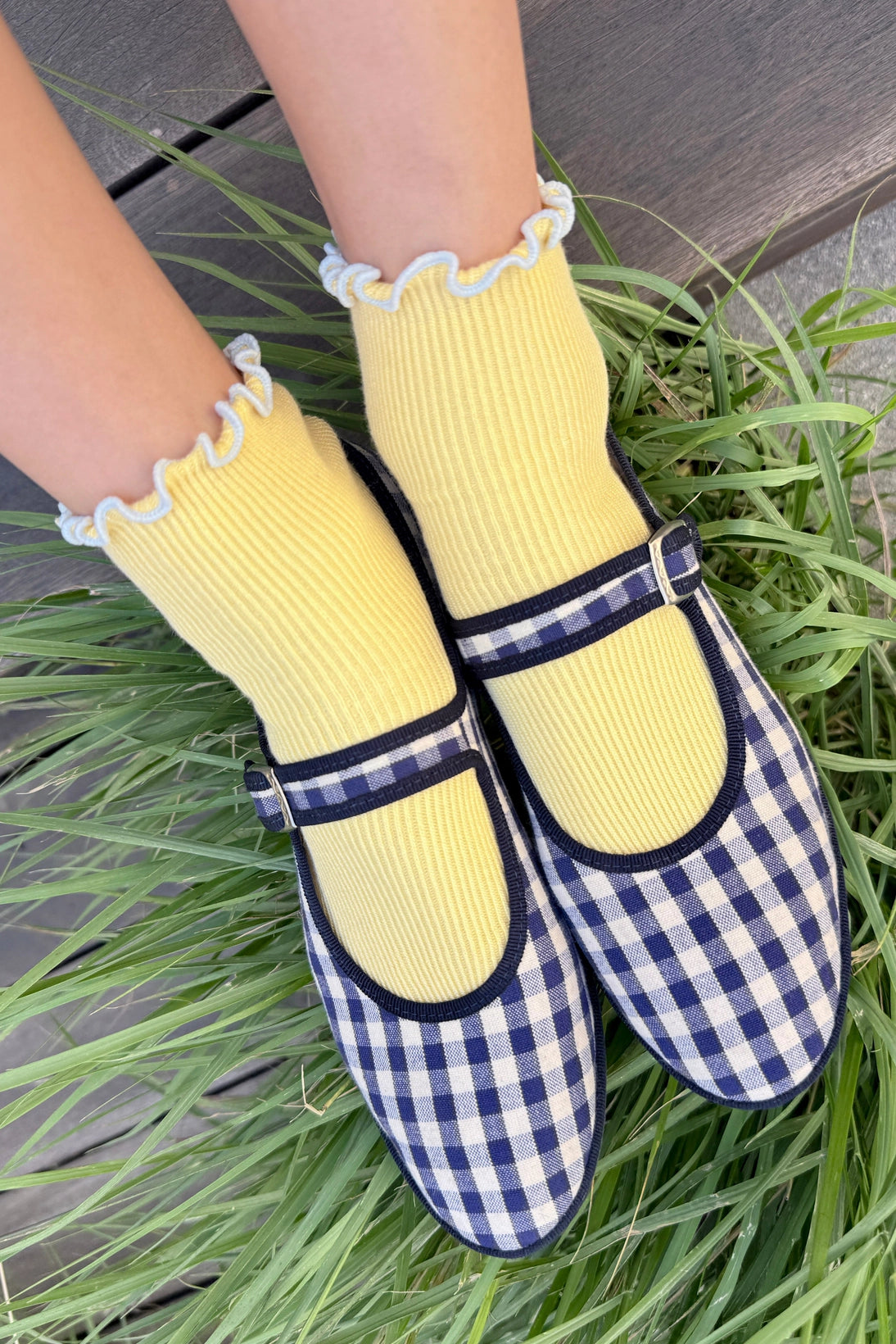 Petite Ruffled Modal Socks | Multiple Colors