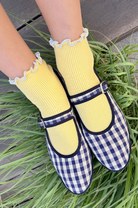 Petite Ruffled Modal Socks | Multiple Colors