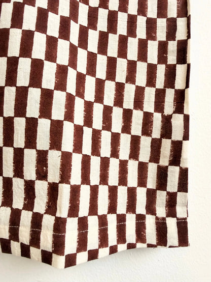 Omar Pants | Brown Check