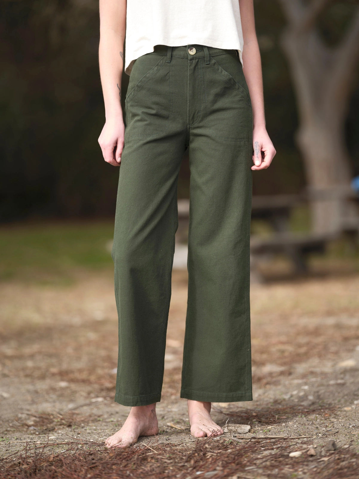 Painter Pants - Dark Green