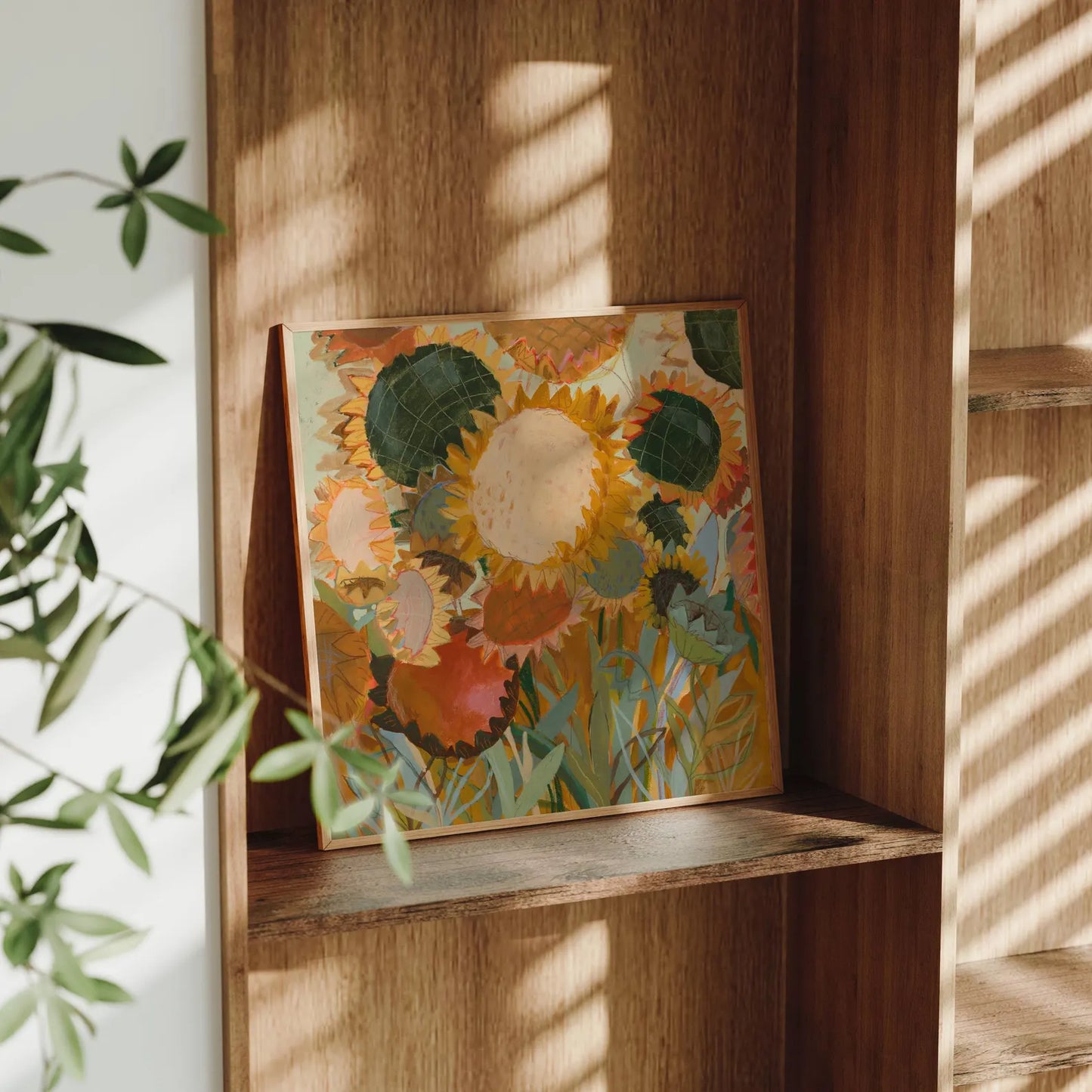 Golden Sunflower - Art Print