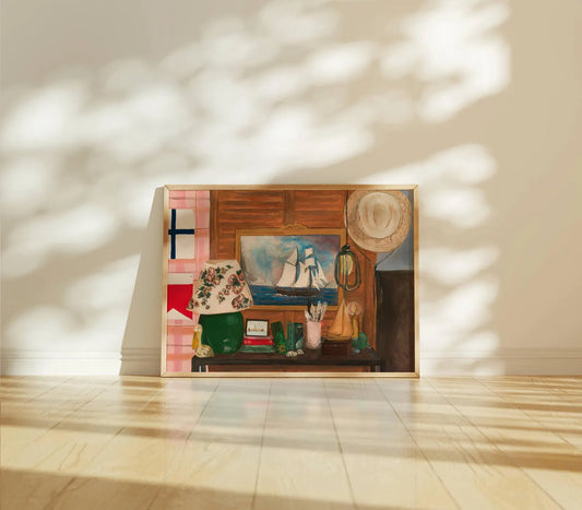 Beach House - Art Print