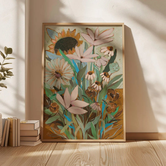 Sunflower Garden - Art Print