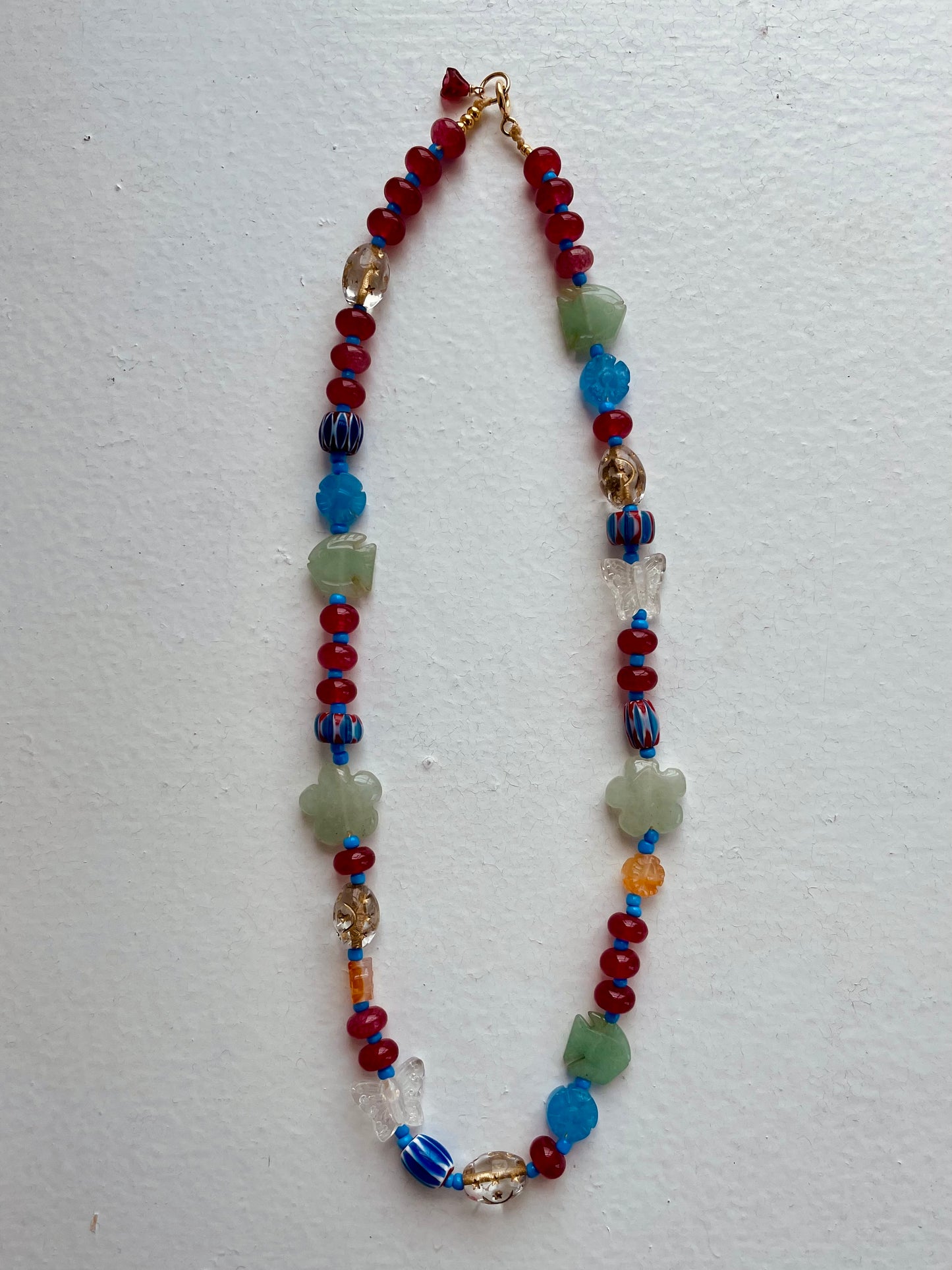 Merlot Mix Beaded Necklace