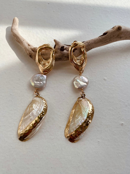 Abalone Shell Earrings