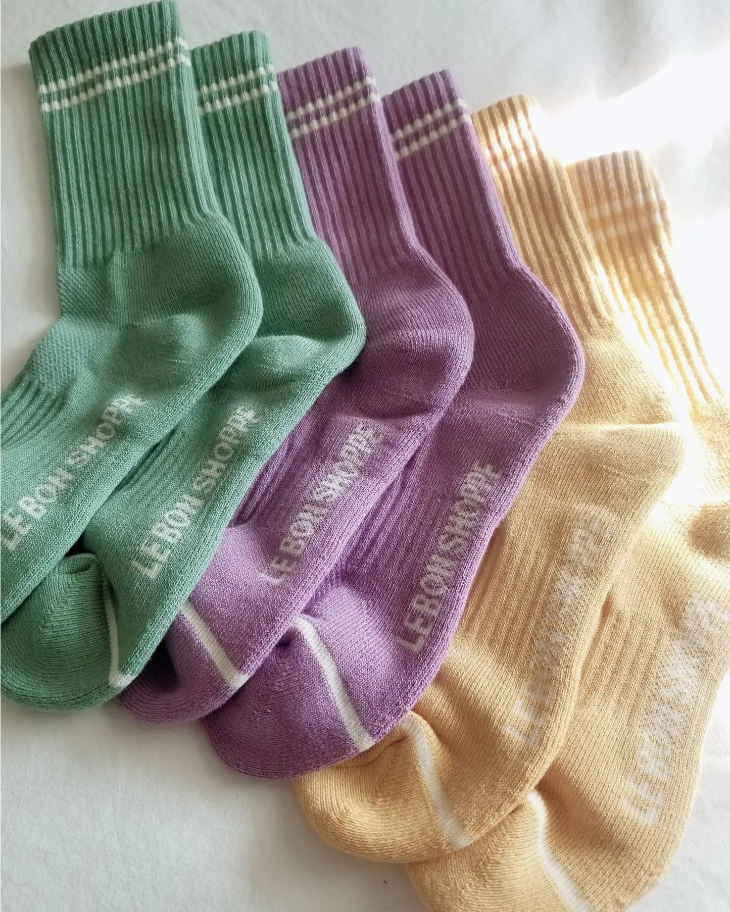 Boyfriend Socks - Multiple Colors