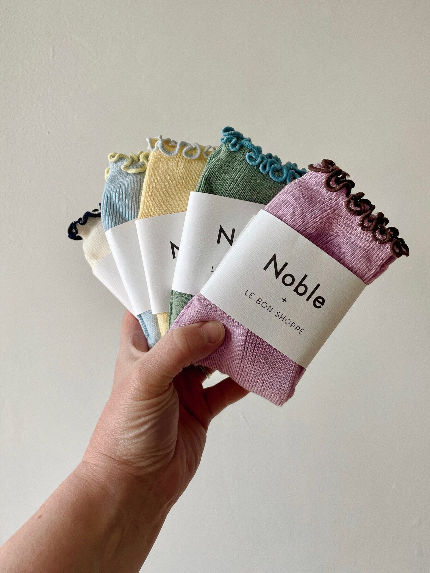 Petite Ruffled Modal Socks | Multiple Colors