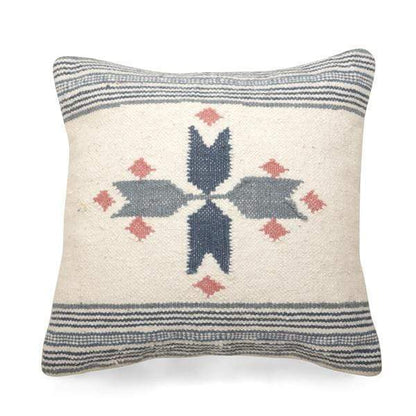 Wool Star Cross Pillow